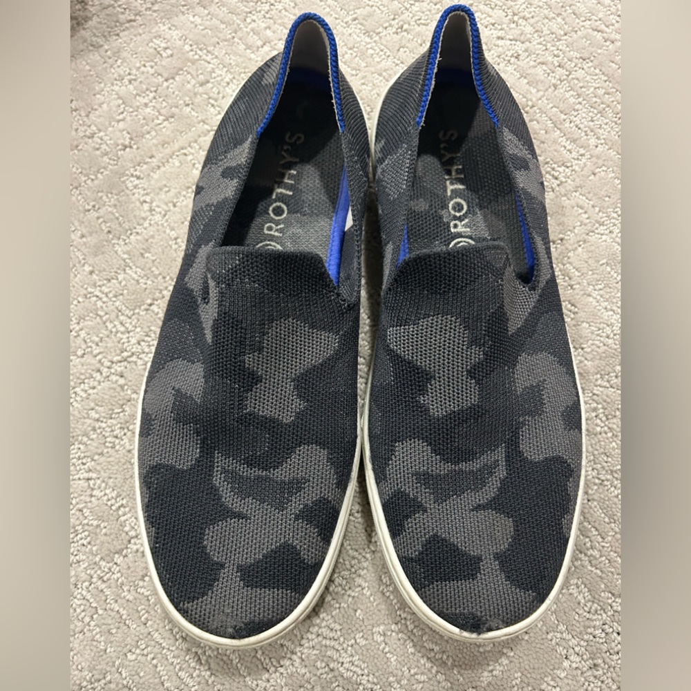 Rothy’s gray/black camo size 9